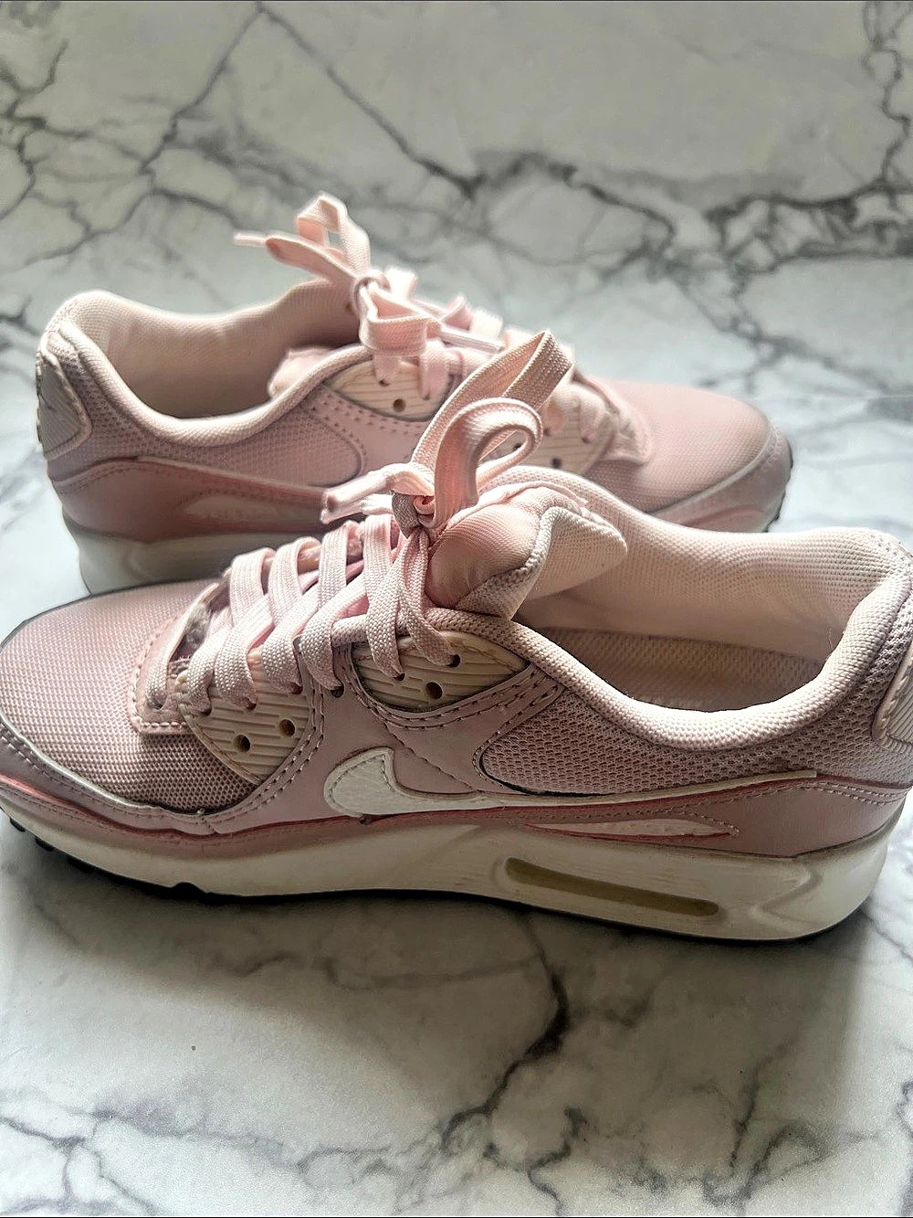 Nike Air Max 90 Sneakers Pink & White US 5